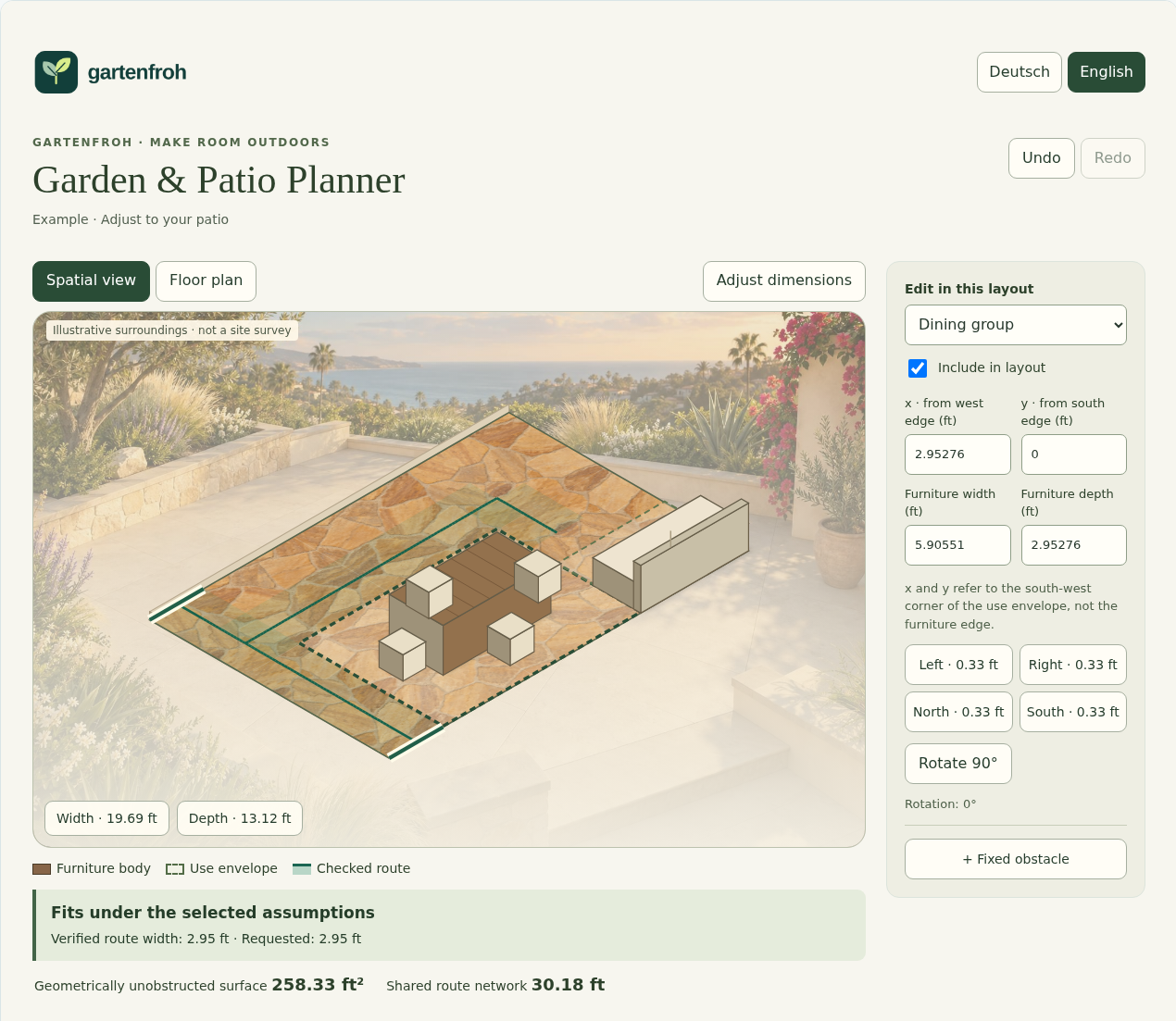 Layout · Gartenfroh