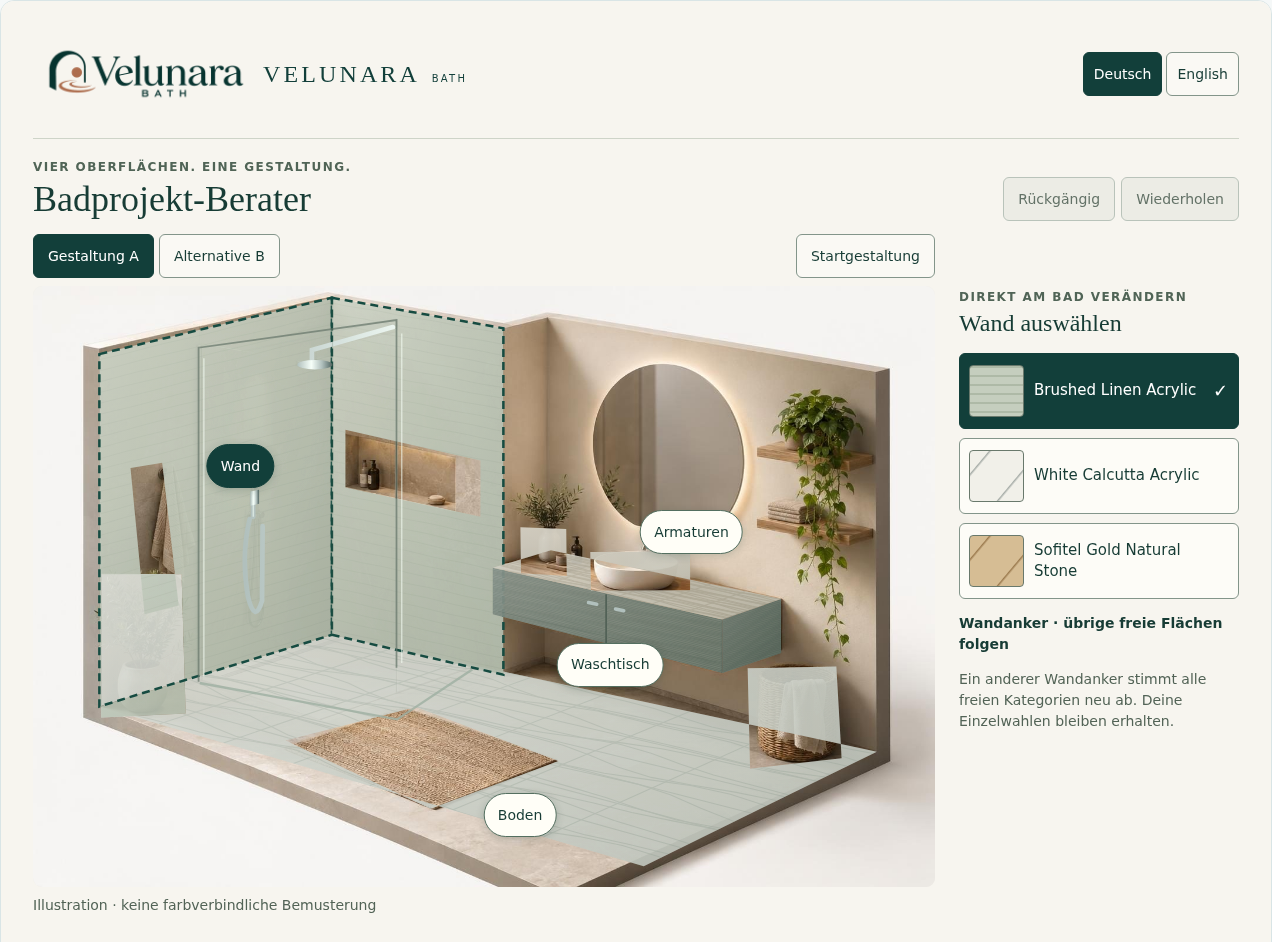 Gestalten · Velunara Bath