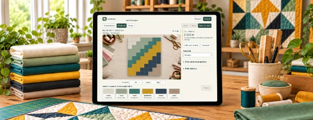 Loomara · Design a quilt
